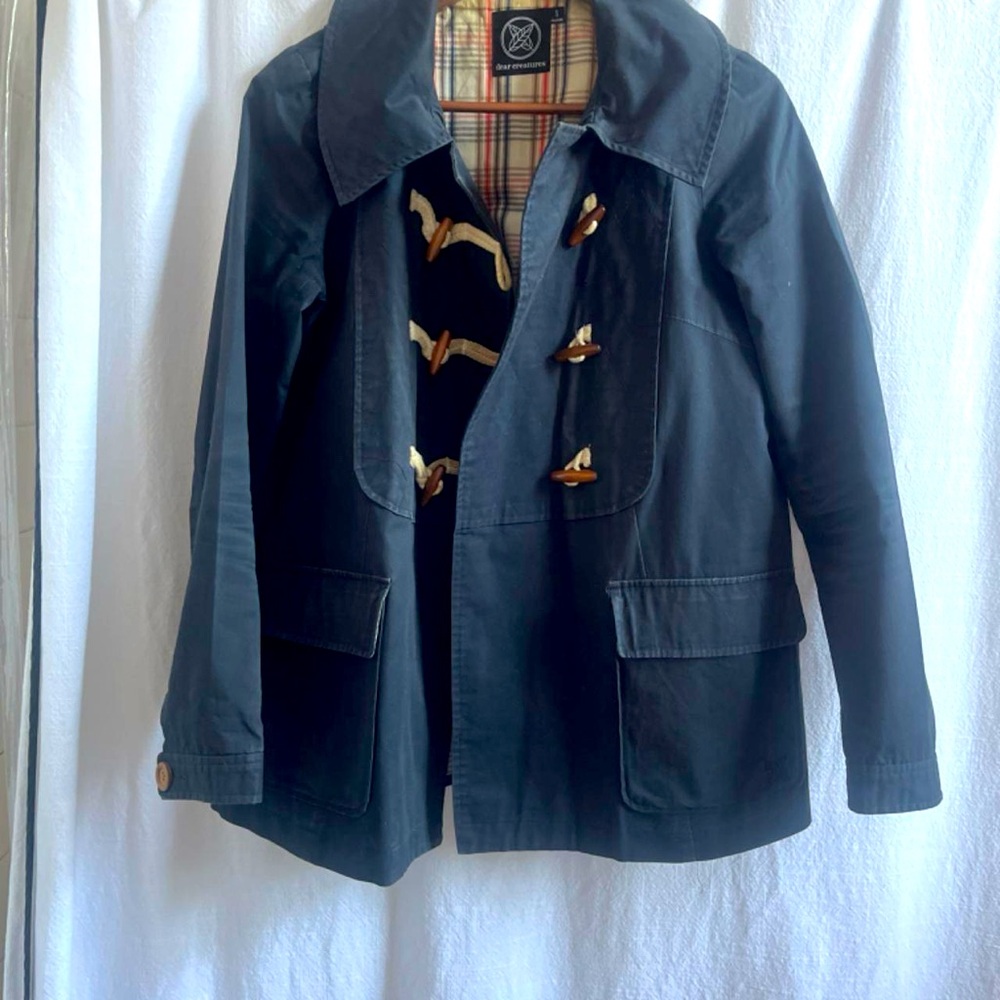 Dear Creatures Fisherman Toggle Coat